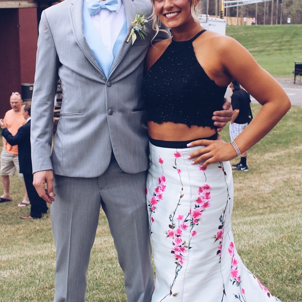 Two Piece Prom Dress